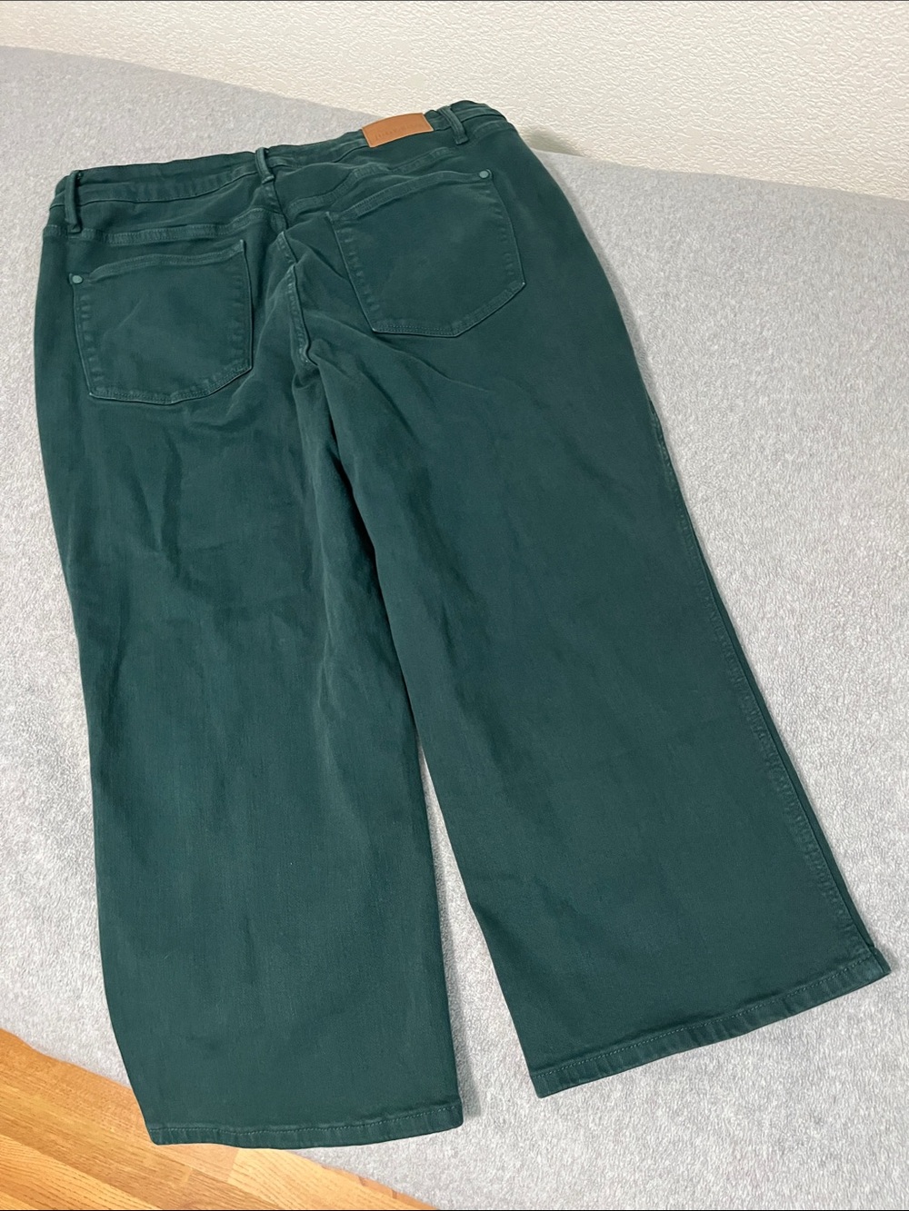 Judy Blue Cropped Ankle Jeans 20W Green - Picture 5 of 8